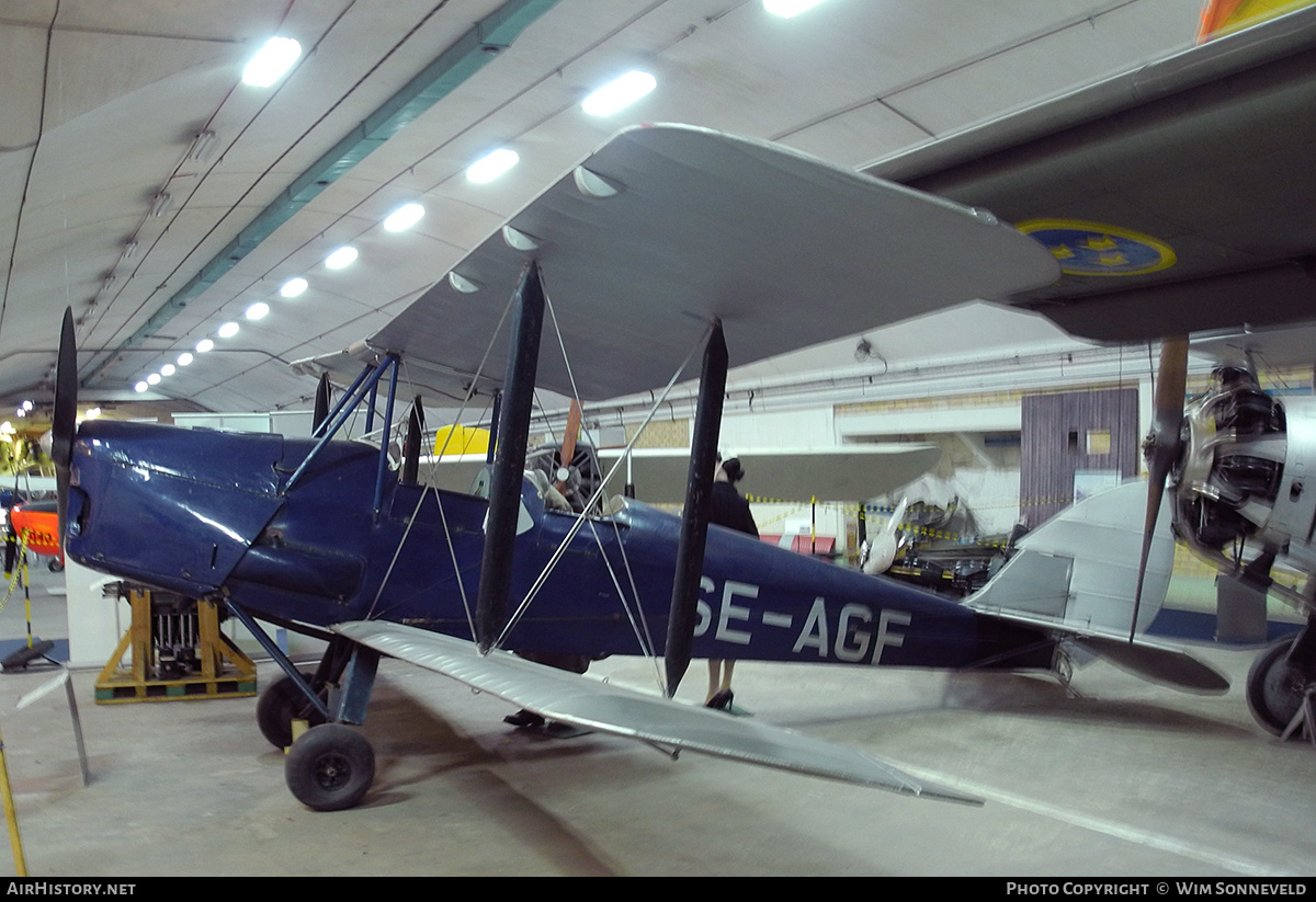Aircraft Photo of SE-AGF | De Havilland D.H. 60GIII Moth Major | AirHistory.net #832766