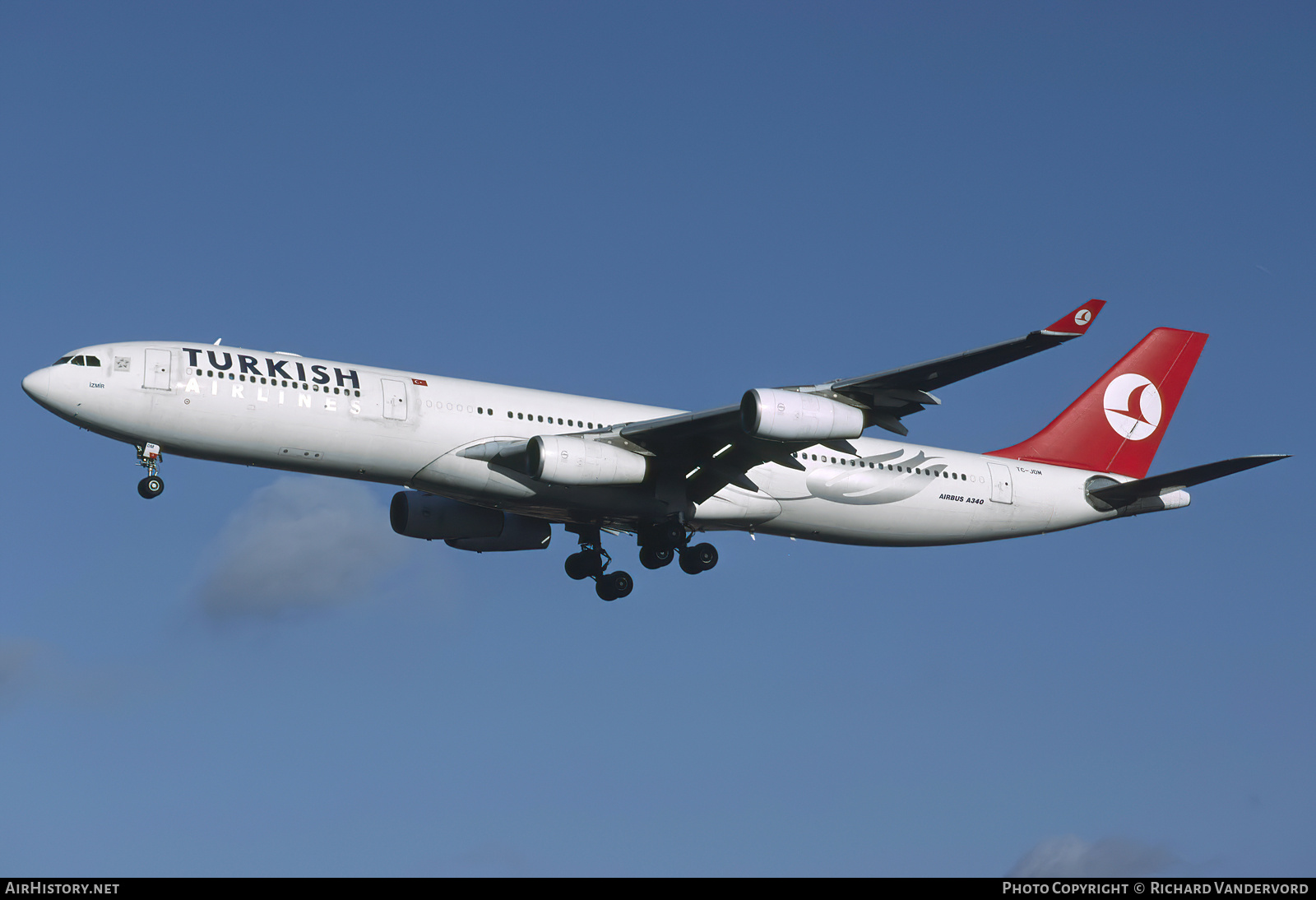 Aircraft Photo of TC-JDM | Airbus A340-311 | Turkish Airlines | AirHistory.net #832771