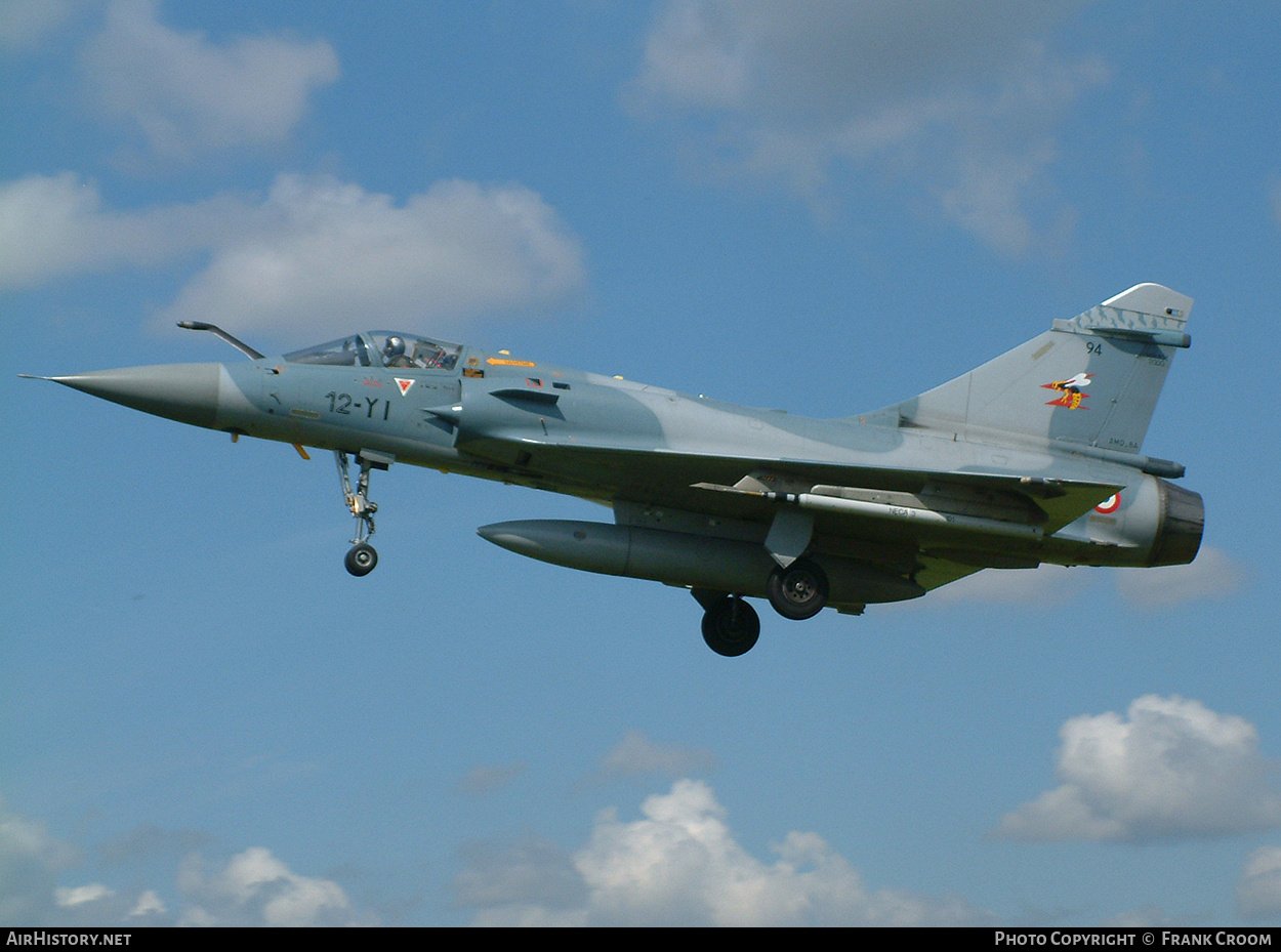 Aircraft Photo of 94 | Dassault Mirage 2000C | France - Air Force | AirHistory.net #832794