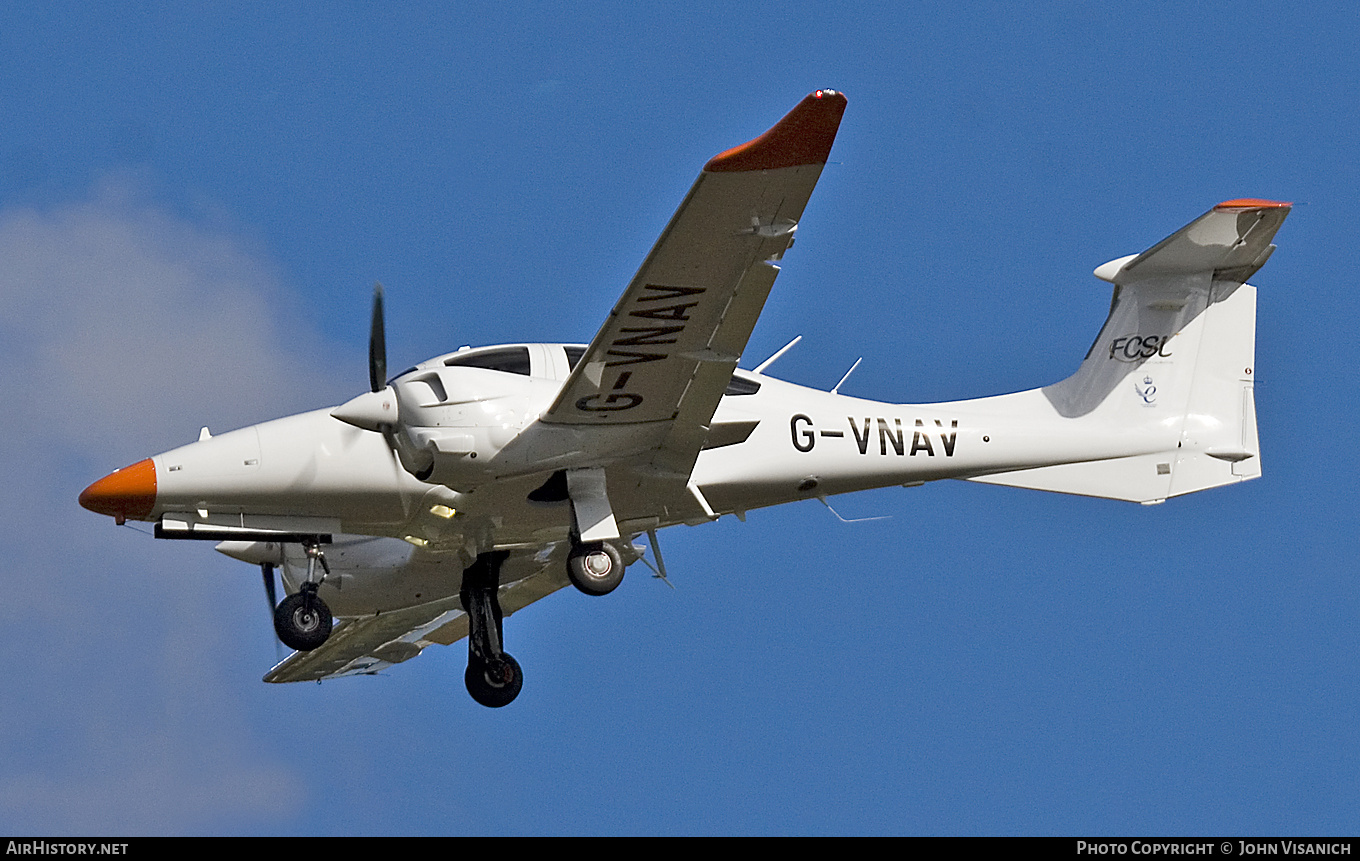 Aircraft Photo of G-VNAV | Diamond DA62 | Flight Calibration Services - FCSL | AirHistory.net #832795