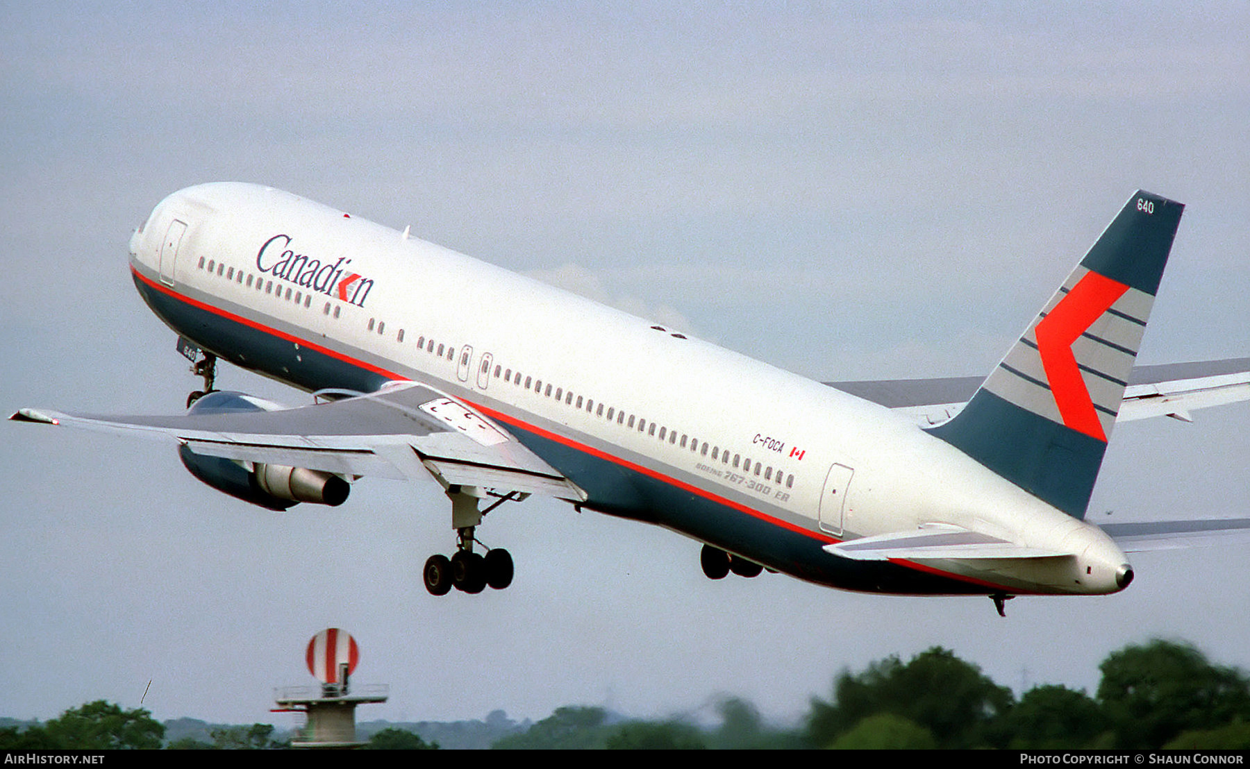 Aircraft Photo of C-FOCA | Boeing 767-375/ER | Canadian Airlines | AirHistory.net #832797