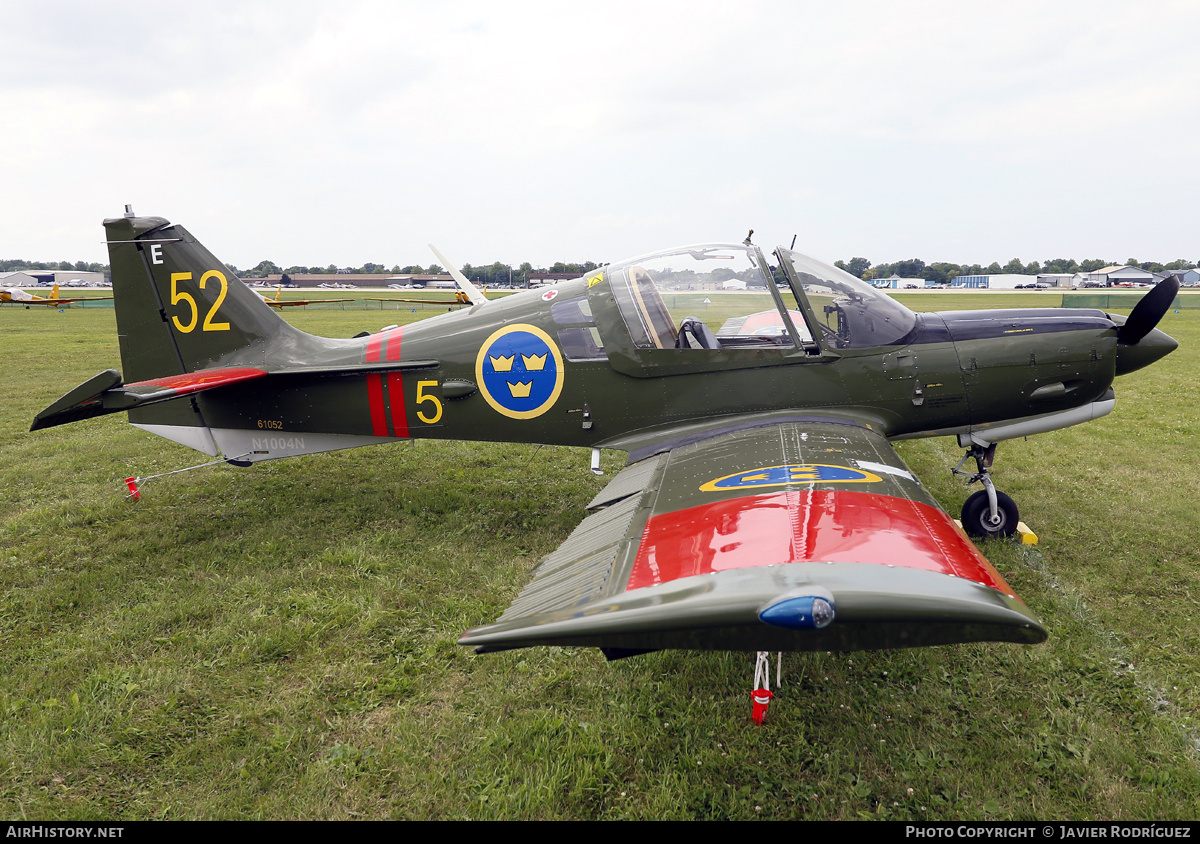 Aircraft Photo of N1004N / 61052 | Scottish Aviation Bulldog 101 | Sweden - Air Force | AirHistory.net #832839