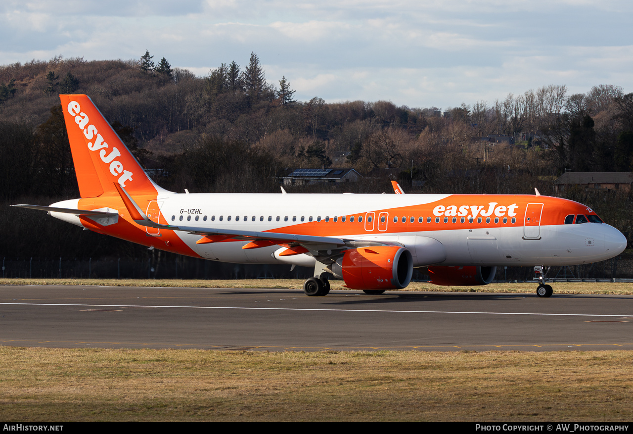 Aircraft Photo of G-UZHL | Airbus A320-251N | EasyJet | AirHistory.net #832853