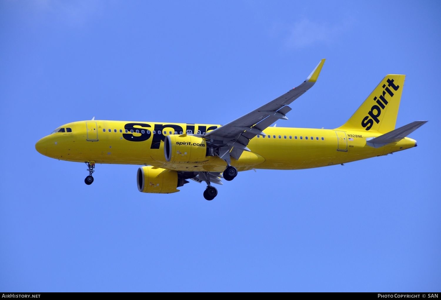 Aircraft Photo of N928NK | Airbus A320-271N | Spirit Airlines | AirHistory.net #832867