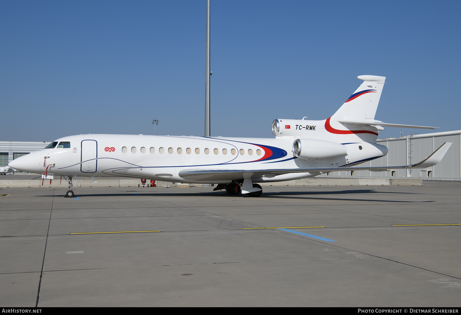 Aircraft Photo of TC-RMK | Dassault Falcon 8X | Setair Air Transport | AirHistory.net #832891