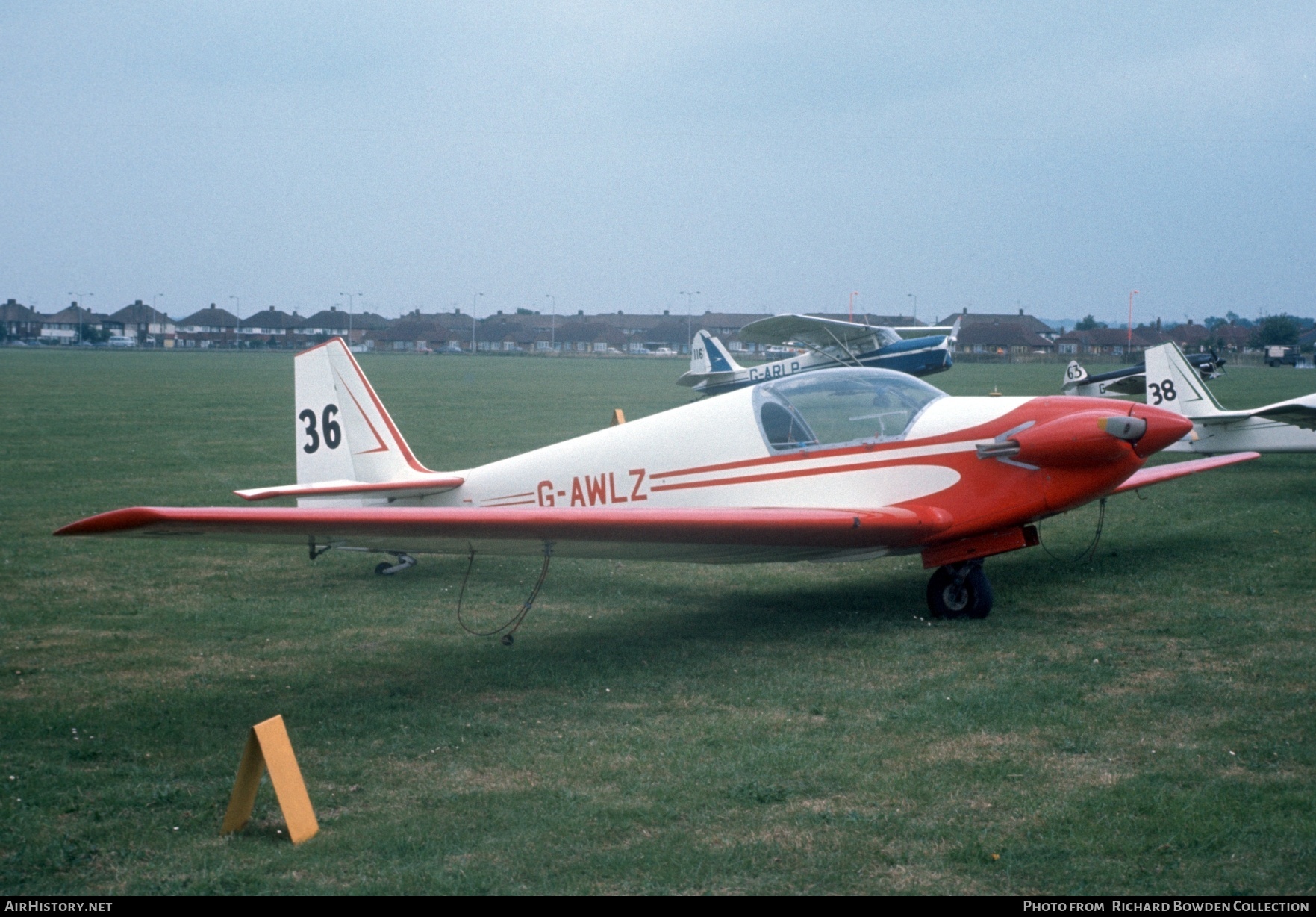 Aircraft Photo of G-AWLZ | Sportavia-Fournier RF-4D | AirHistory.net #832903