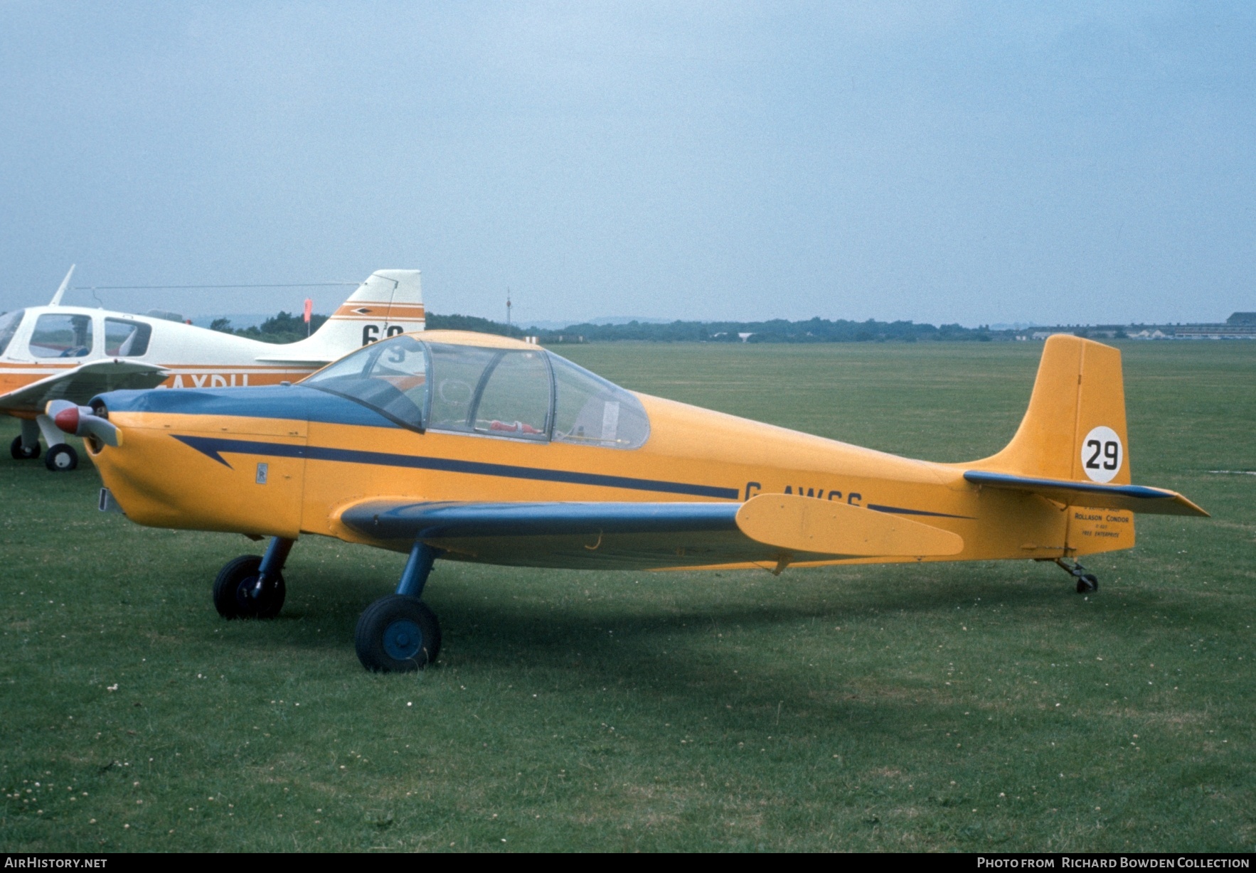 Aircraft Photo of G-AWSS | Rollason Druine D.62B Condor | AirHistory.net #832911