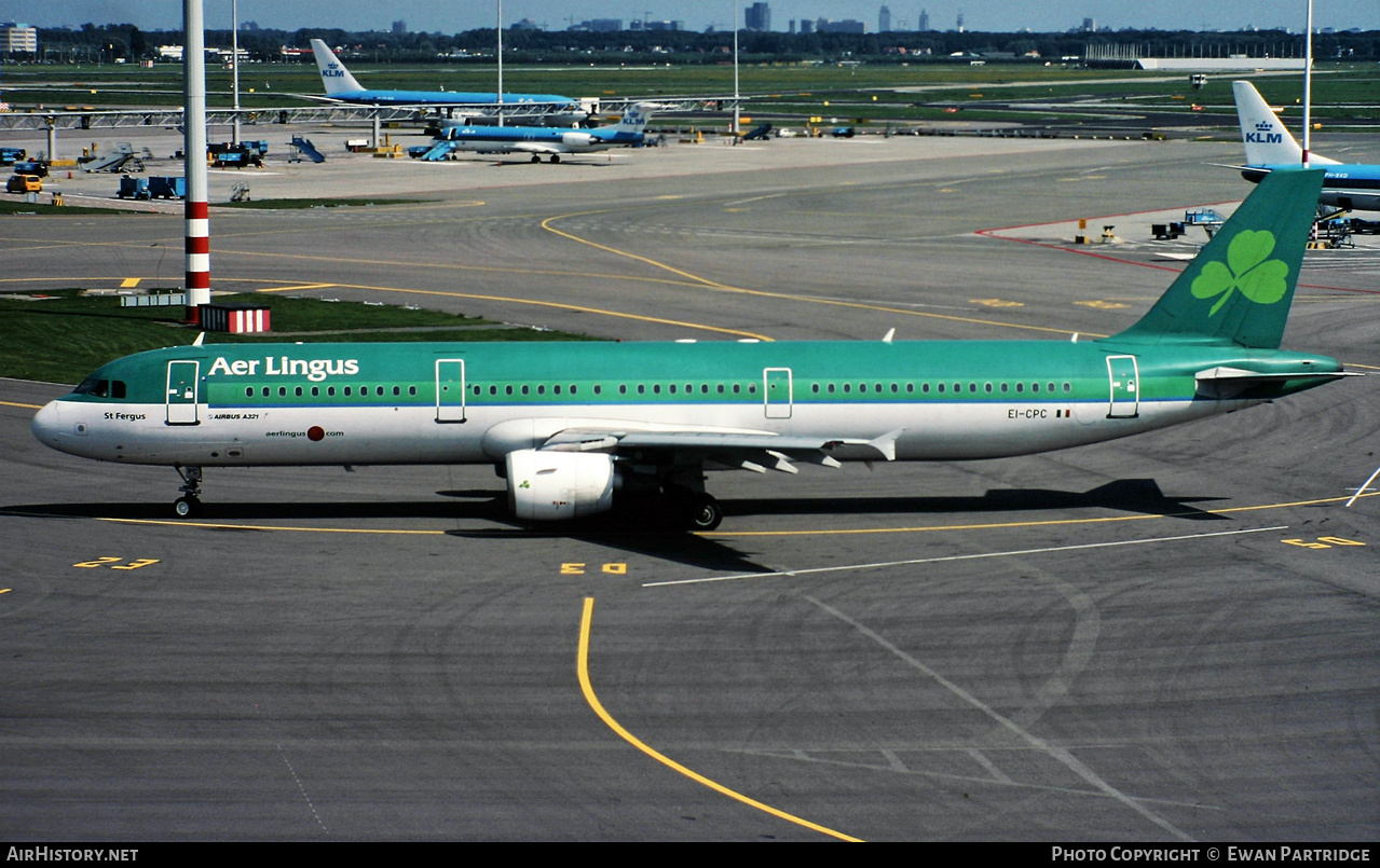 Aircraft Photo of EI-CPC | Airbus A321-211 | Aer Lingus | AirHistory.net #832912