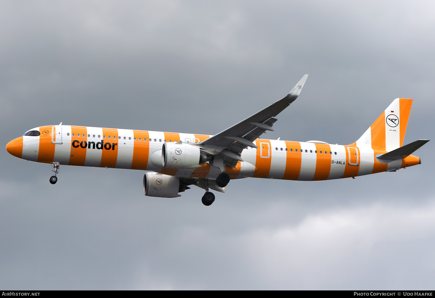 Aircraft Photo of D-ANLA | Airbus A321-271NX | Condor Flugdienst | AirHistory.net #832920