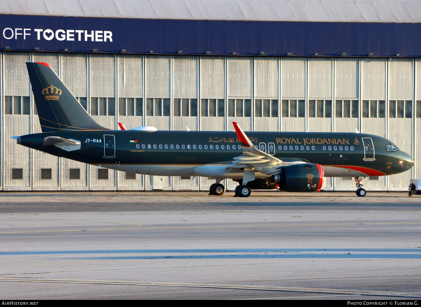 Aircraft Photo of JY-RAA | Airbus A320-271N | Royal Jordanian Airlines | AirHistory.net #832925