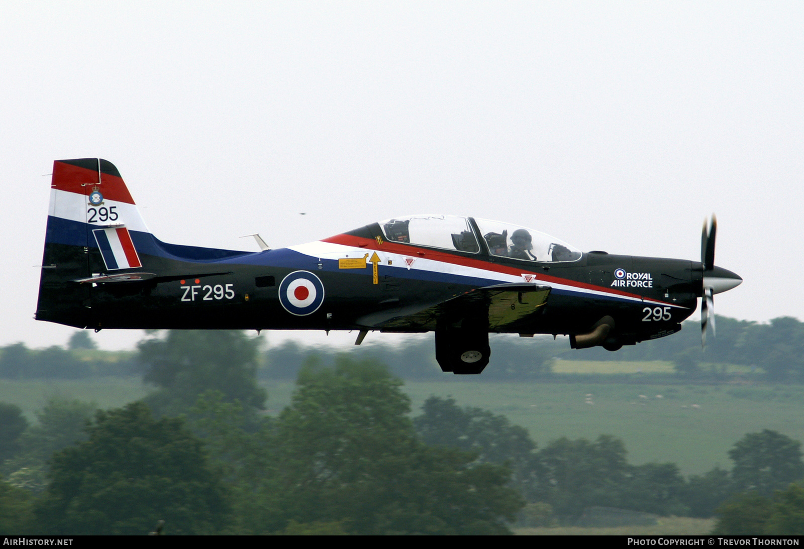 Aircraft Photo of ZF295 | Short S-312 Tucano T1 | UK - Air Force | AirHistory.net #832928