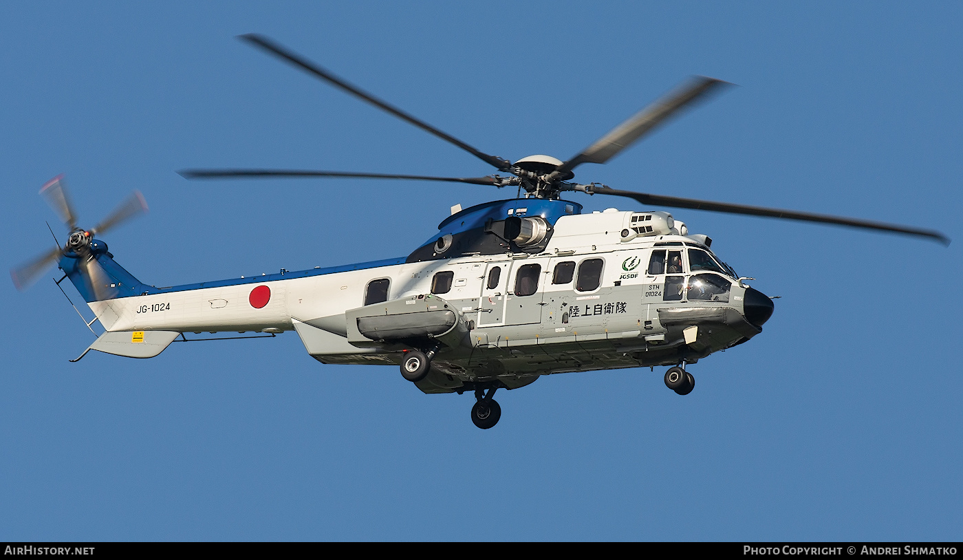 Aircraft Photo of 01024 / JG-1024 | Eurocopter EC-225LP Super Puma Mk2+ | Japan - Army | AirHistory.net #832978