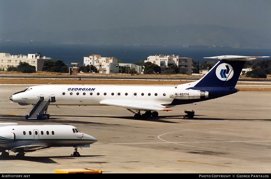 Aircraft Photo of 4L-65774 | Tupolev Tu-134A-3 | Georgian Airlines | AirHistory.net #832989