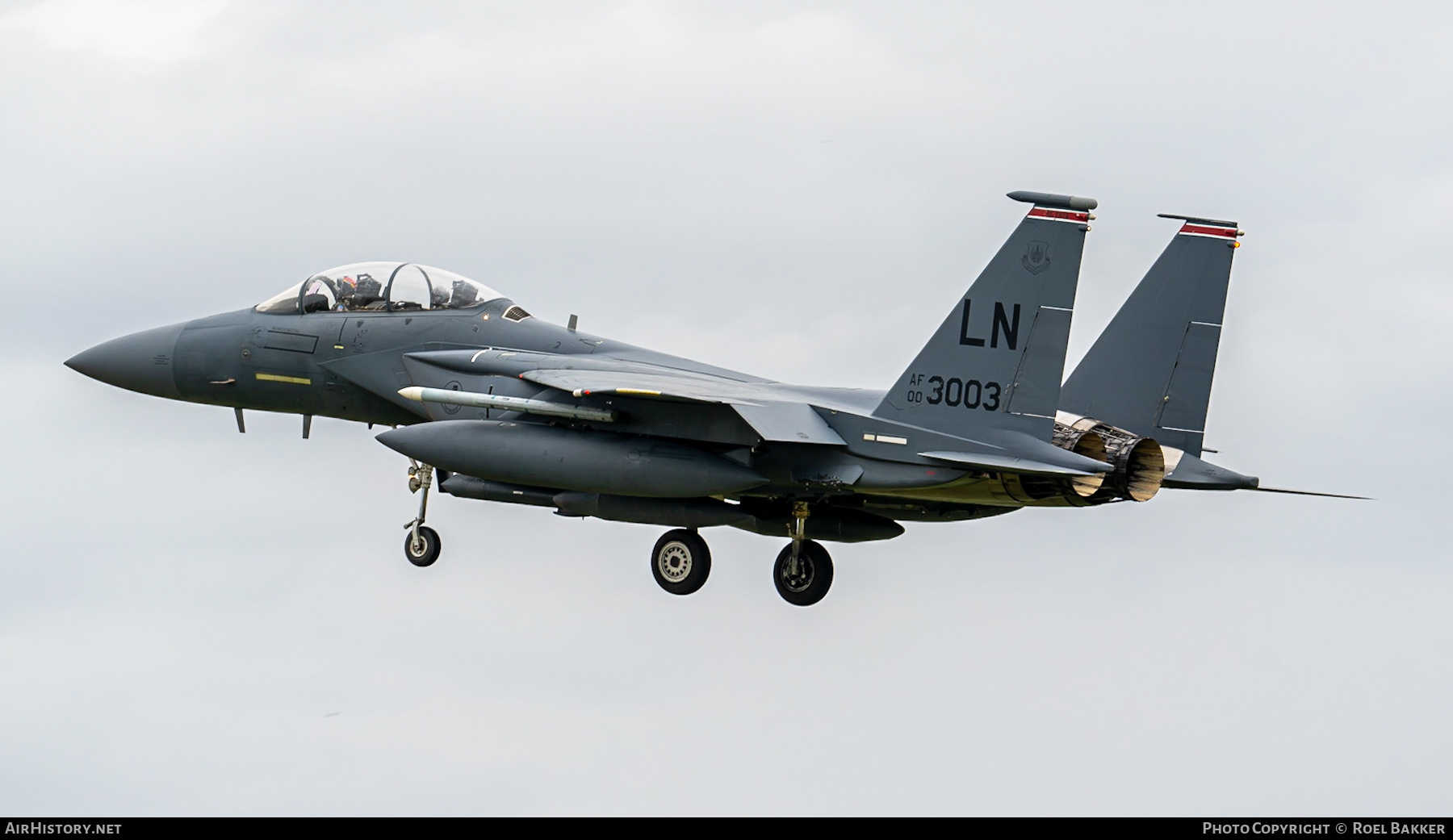 Aircraft Photo of 00-3003 / AF00-3003 | Boeing F-15E Strike Eagle | USA - Air Force | AirHistory.net #833039