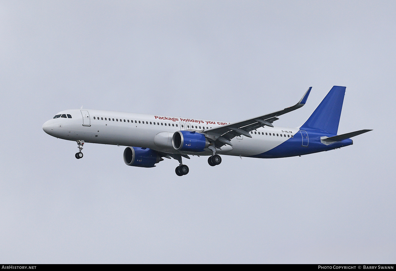 Aircraft Photo of G-HLYM | Airbus A321-251NX | Jet2 Holidays | AirHistory.net #833047