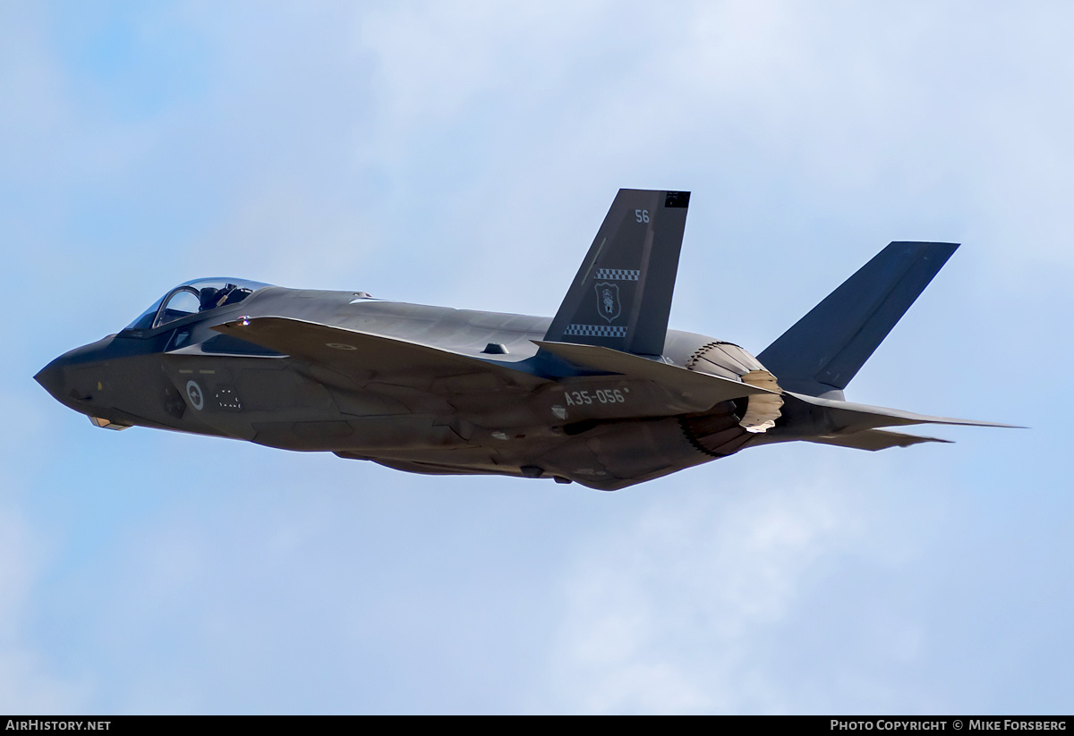 Aircraft Photo of A35-056 | Lockheed Martin F-35A Lightning II | Australia - Air Force | AirHistory.net #833048