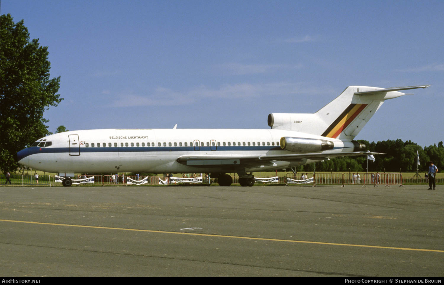 Aircraft Photo of CB-02 | Boeing 727-29C | Belgium - Air Force | AirHistory.net #833057