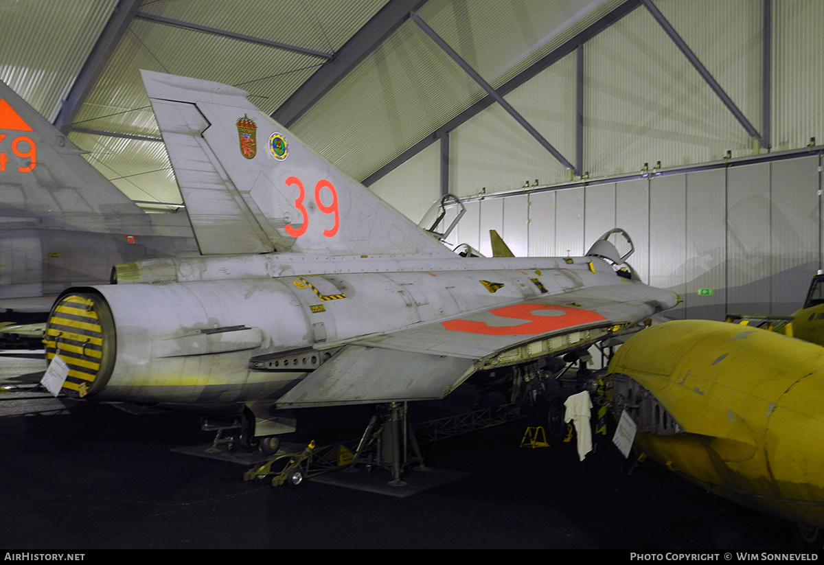 Aircraft Photo of 35539 | Saab J35J Draken | Sweden - Air Force | AirHistory.net #833082