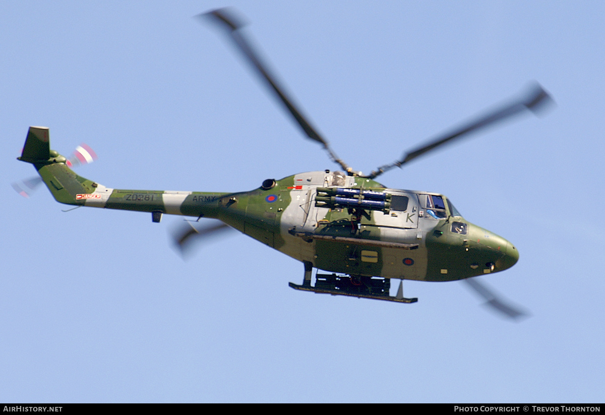 Aircraft Photo of ZD281 | Westland WG-13 Lynx AH7 | UK - Army | AirHistory.net #833090