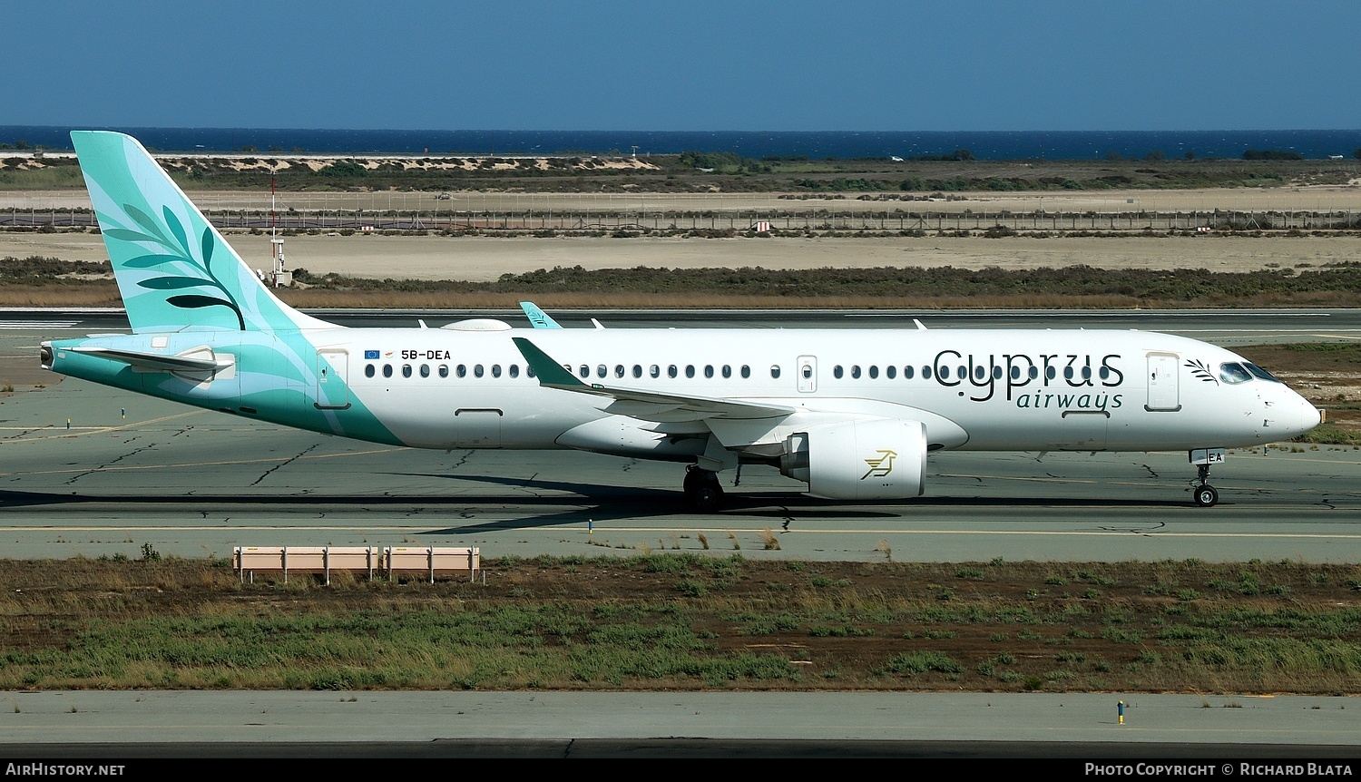 Aircraft Photo of 5B-DEA | Airbus A220-371 (BD-500-1A11) | Cyprus Airways | AirHistory.net #833101