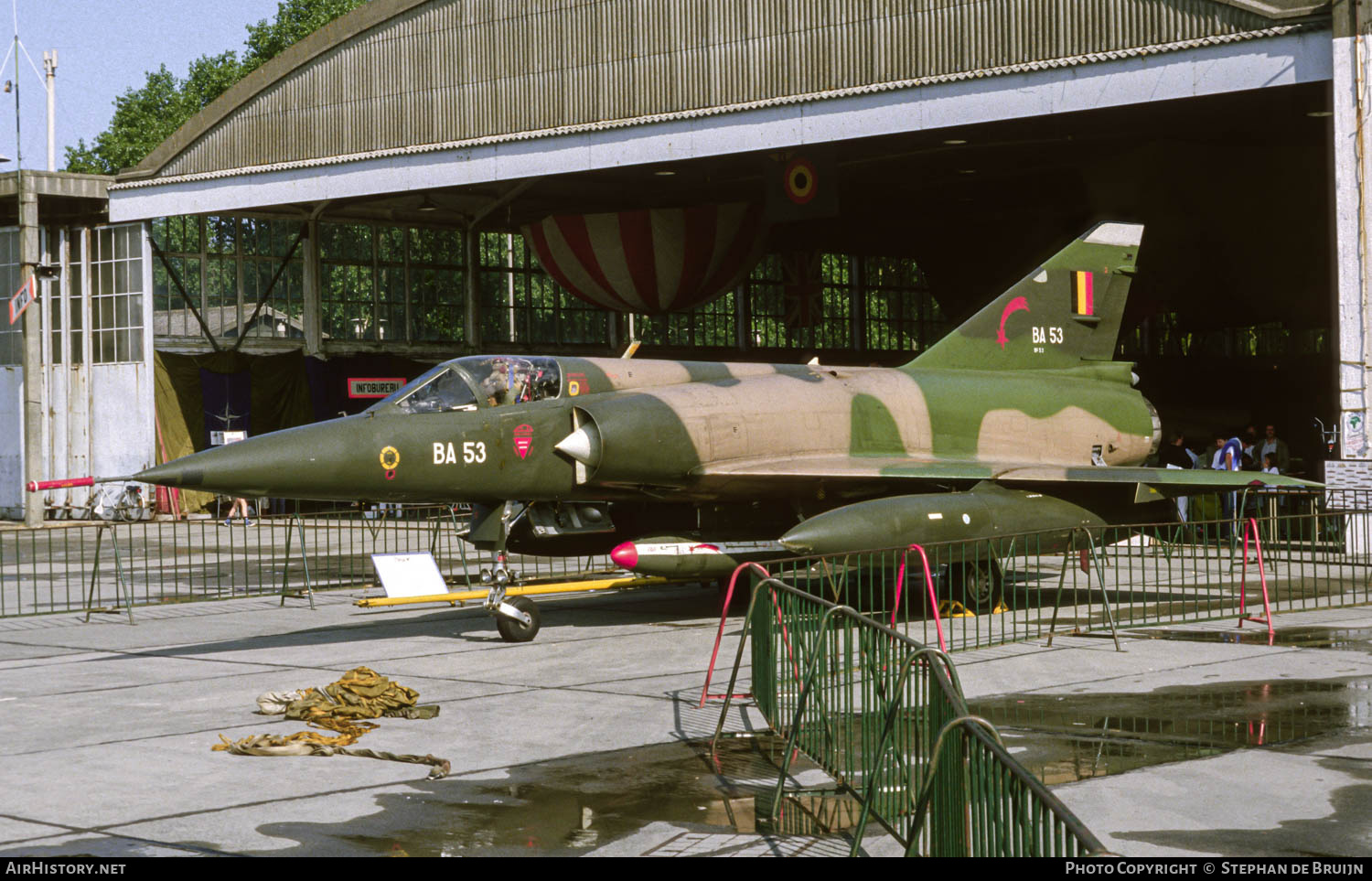 Aircraft Photo of BA53 | Dassault Mirage 5BA | Belgium - Air Force | AirHistory.net #833117