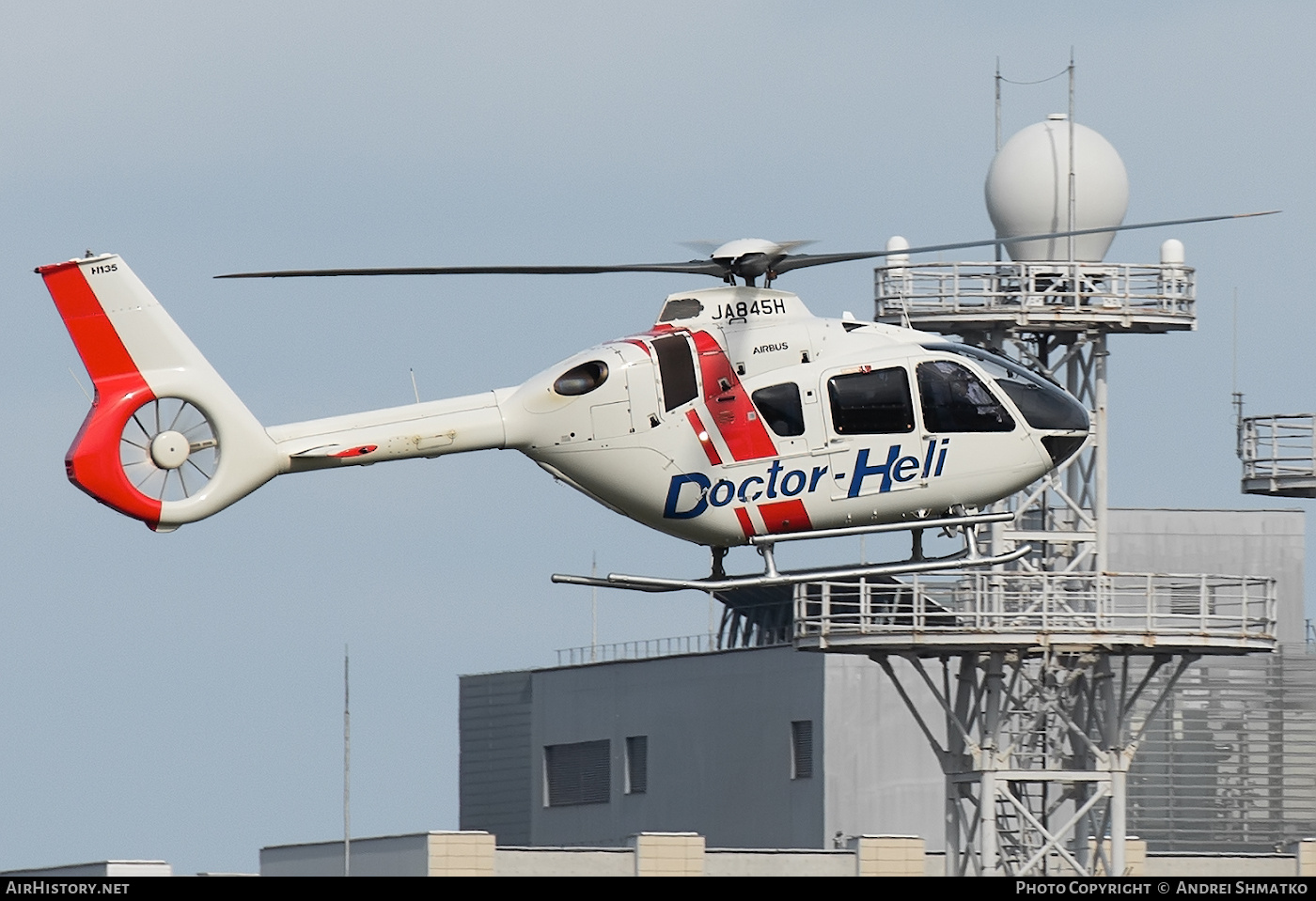 Aircraft Photo of JA845H | Airbus Helicopters EC-135T-3 | Doctor-Heli | AirHistory.net #833125