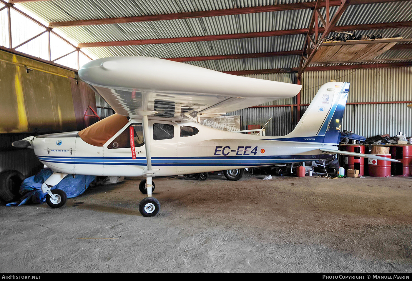 Aircraft Photo of EC-EE4 | Tecnam P-92 Echo Super | AirHistory.net #833130