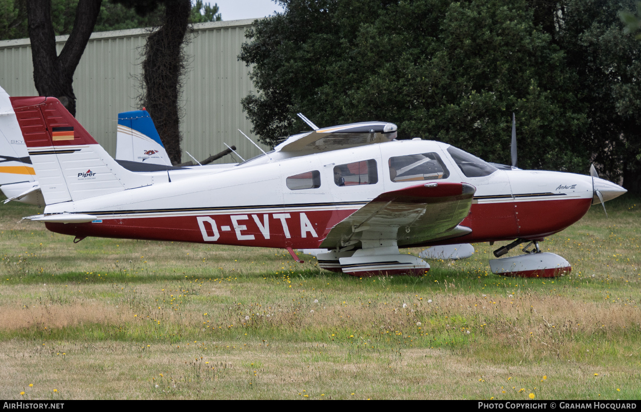 Aircraft Photo of D-EVTA | Piper PA-28-181 Archer III | AirHistory.net #833135
