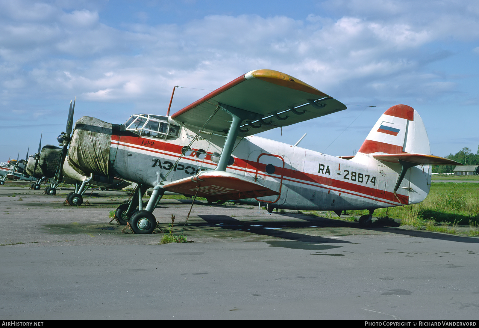 Aircraft Photo of RA-28874 | Antonov An-2T | Aeroflot | AirHistory.net #833147