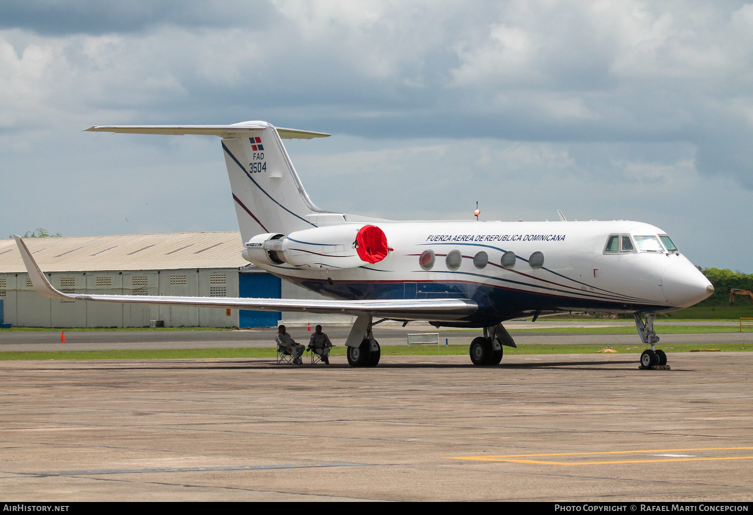 Aircraft Photo of 3504 / FAD 3504 | Grumman G-1159 Gulfstream II | Dominican Republic - Air Force | AirHistory.net #833165