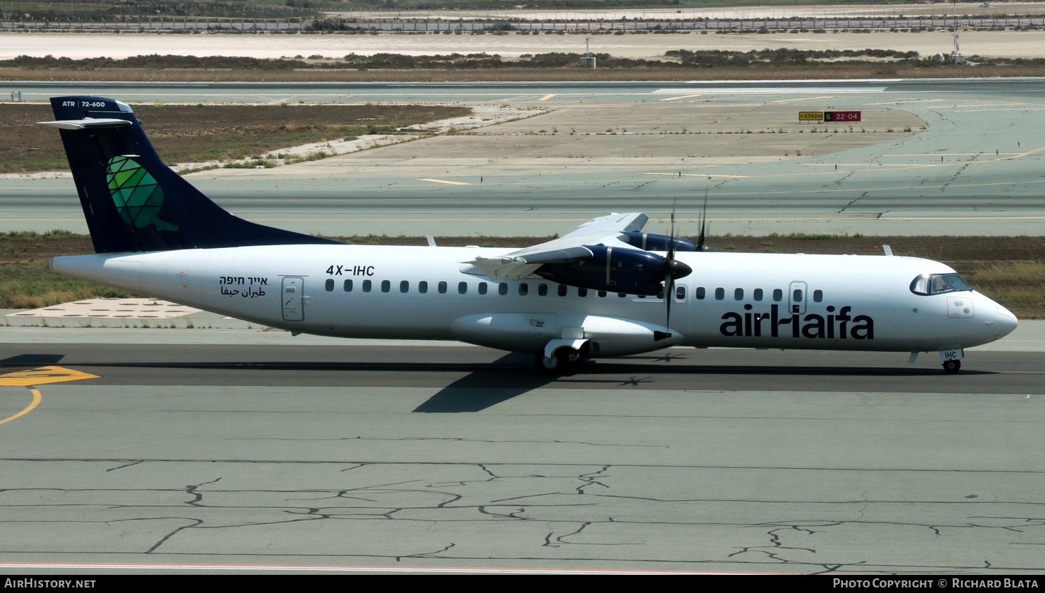 Aircraft Photo of 4X-IHC | ATR ATR-72-600 (ATR-72-212A) | Air Haifa | AirHistory.net #833184