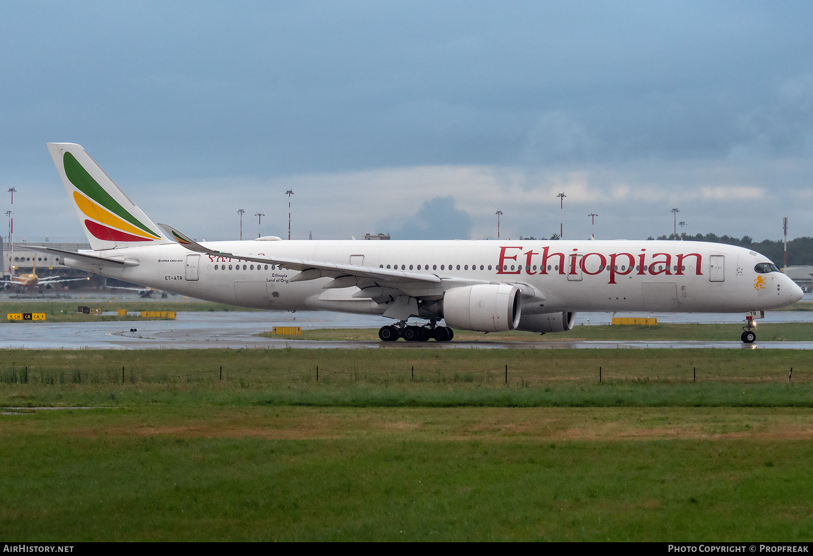 Aircraft Photo of ET-ATR | Airbus A350-941 | Ethiopian Airlines | AirHistory.net #833205