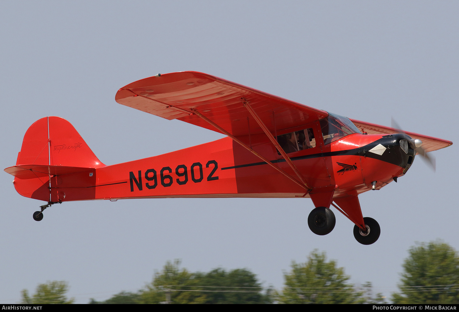 Aircraft Photo of N96902 | Taylorcraft BC-12D | AirHistory.net #833246