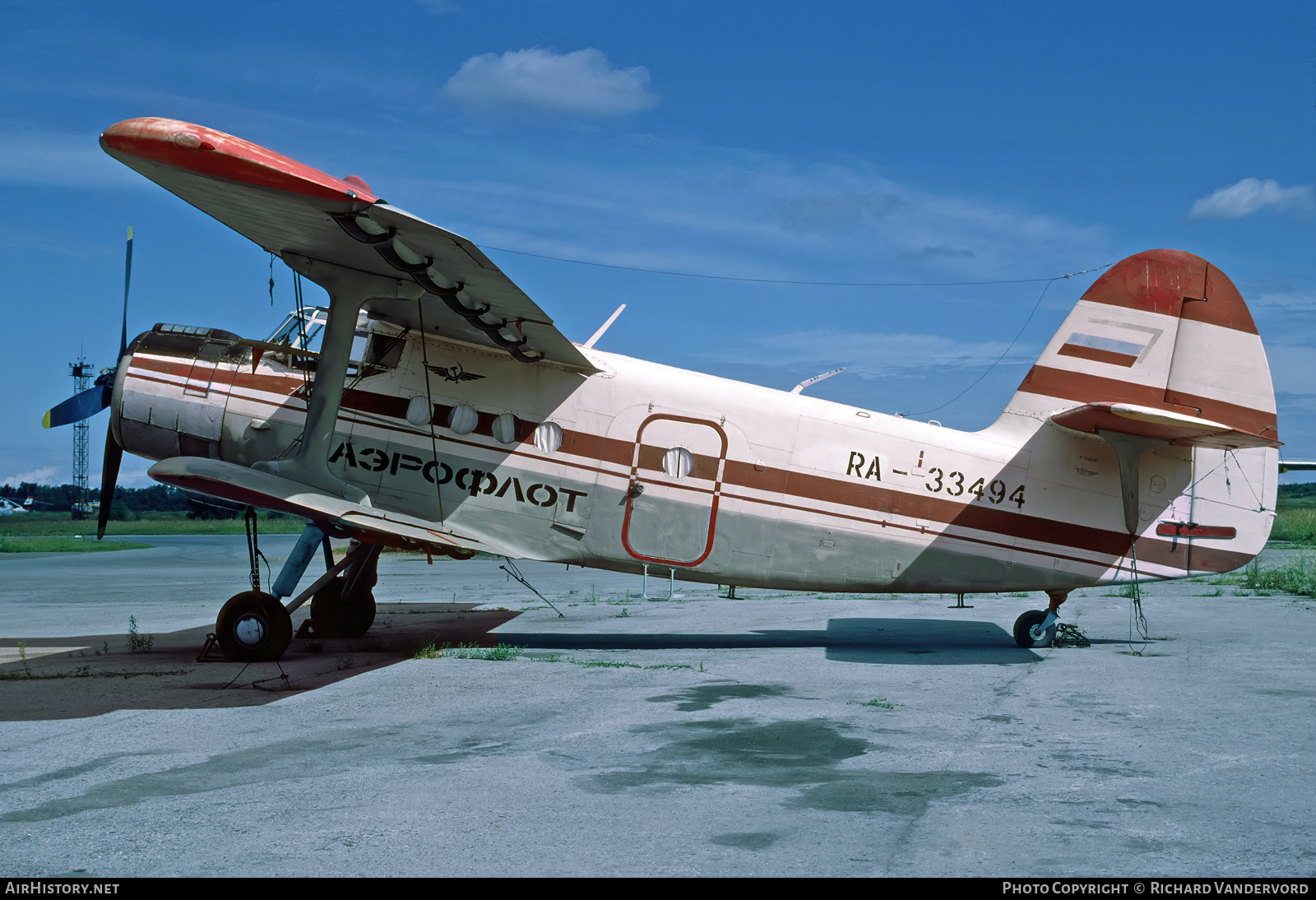 Aircraft Photo of RA-33494 | Antonov An-2R | Aeroflot | AirHistory.net #833250