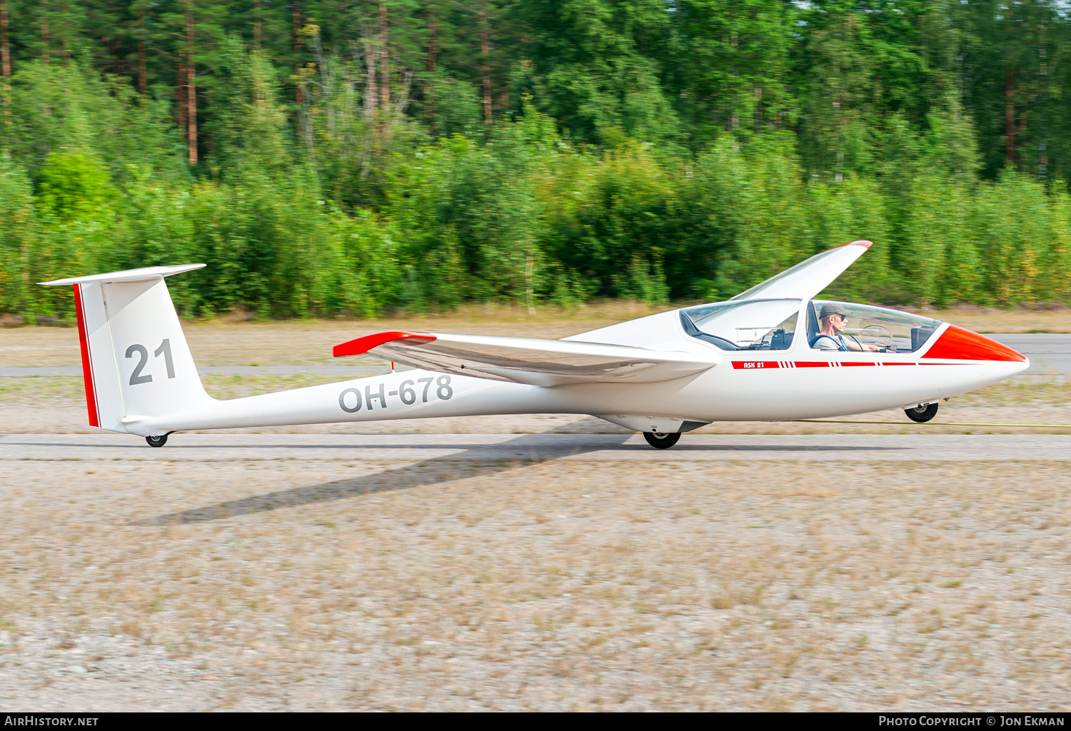 Aircraft Photo of OH-678 | Schleicher ASK-21 | AirHistory.net #833272