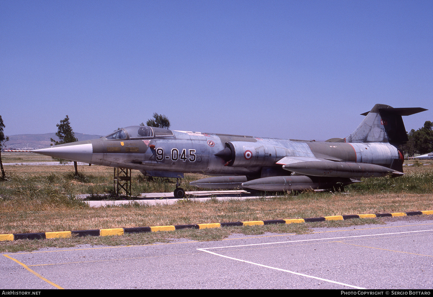 Aircraft Photo of 2045 | Lockheed F-104G Starfighter | Turkey - Air Force | AirHistory.net #833277