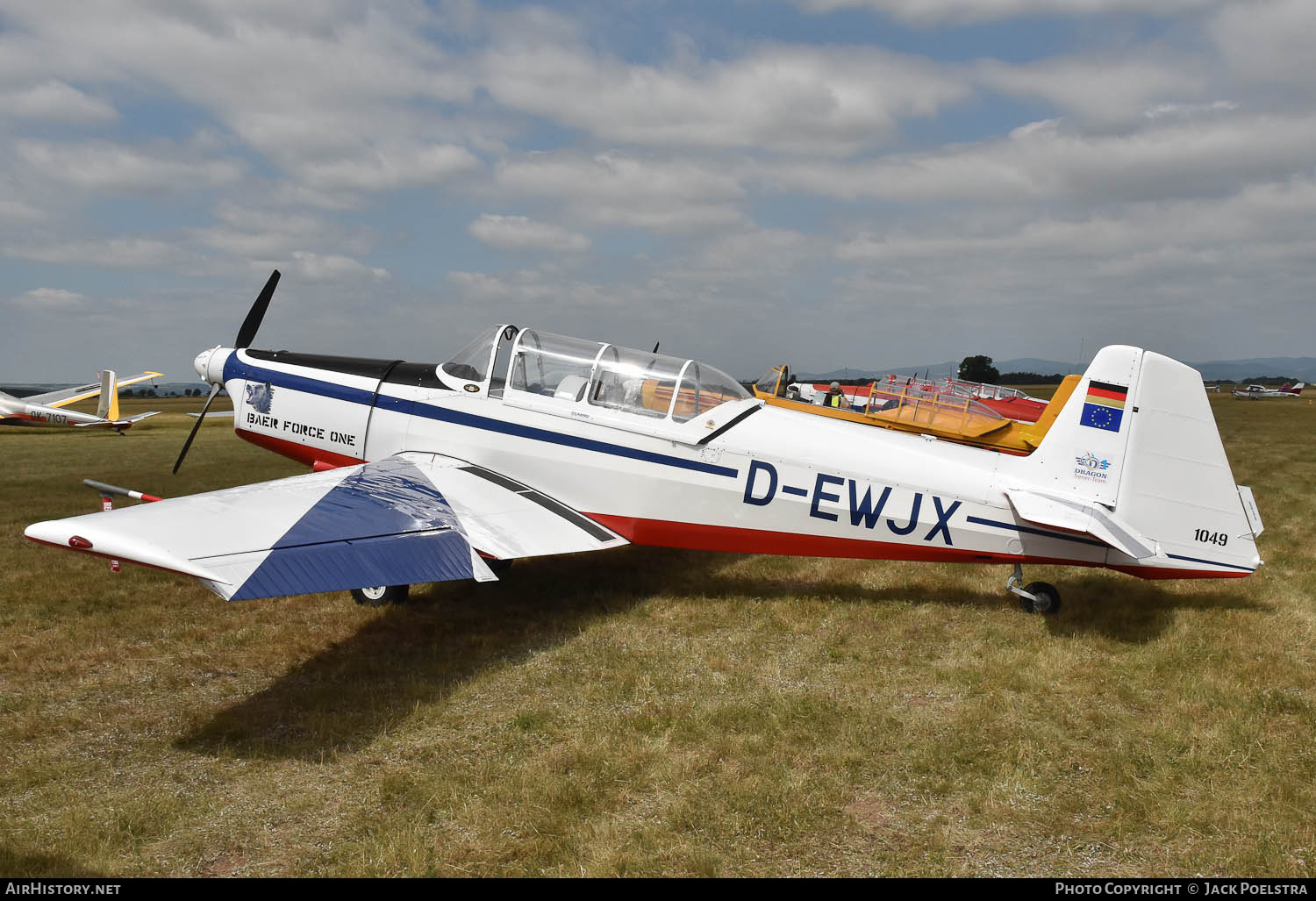 Aircraft Photo of D-EWJX | Zlin Z-526 Trener Master | Dragon Trener-Team | AirHistory.net #833288