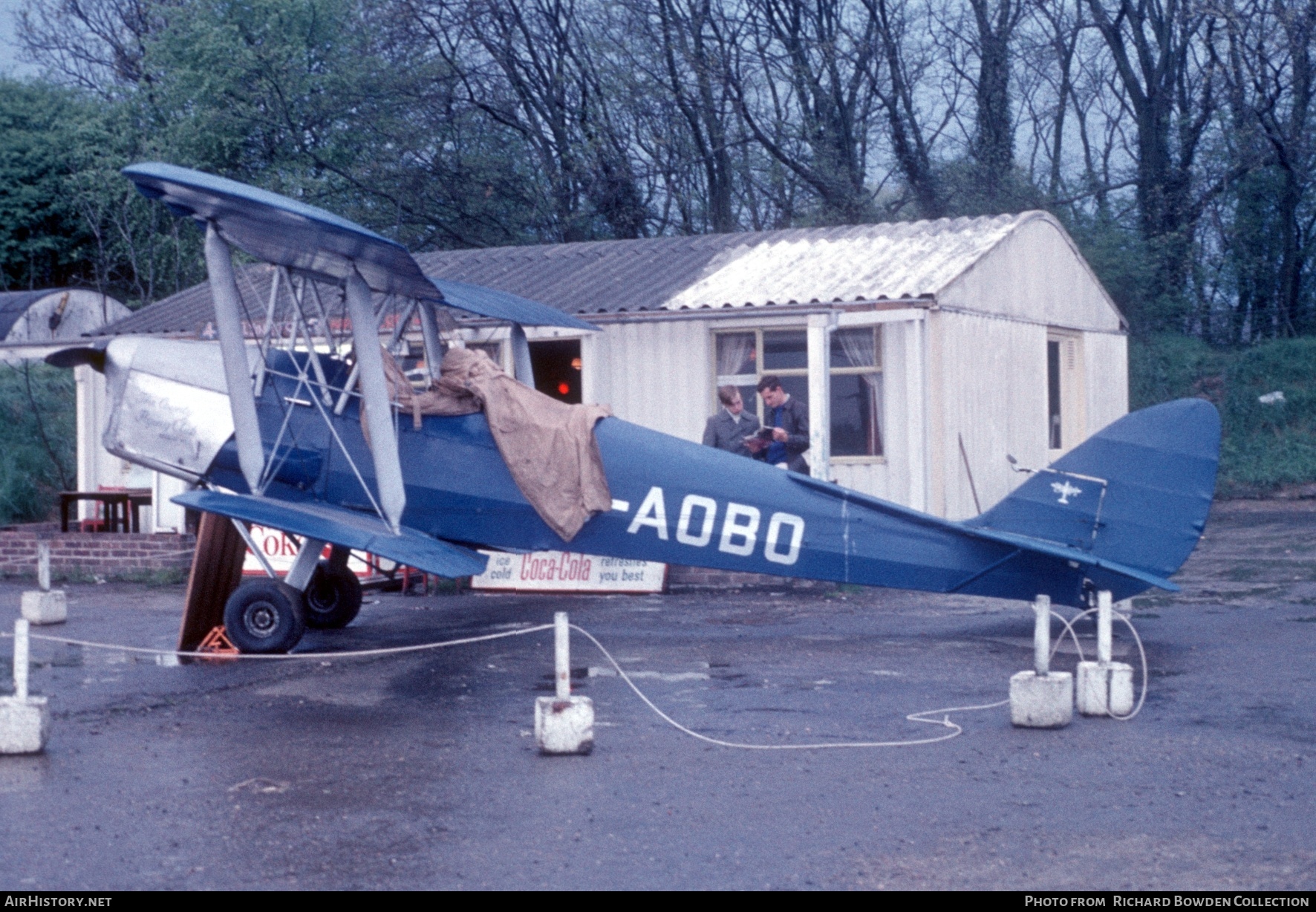 Aircraft Photo of G-AOBO | De Havilland D.H. 82A Tiger Moth | The County Flying Club | AirHistory.net #833299