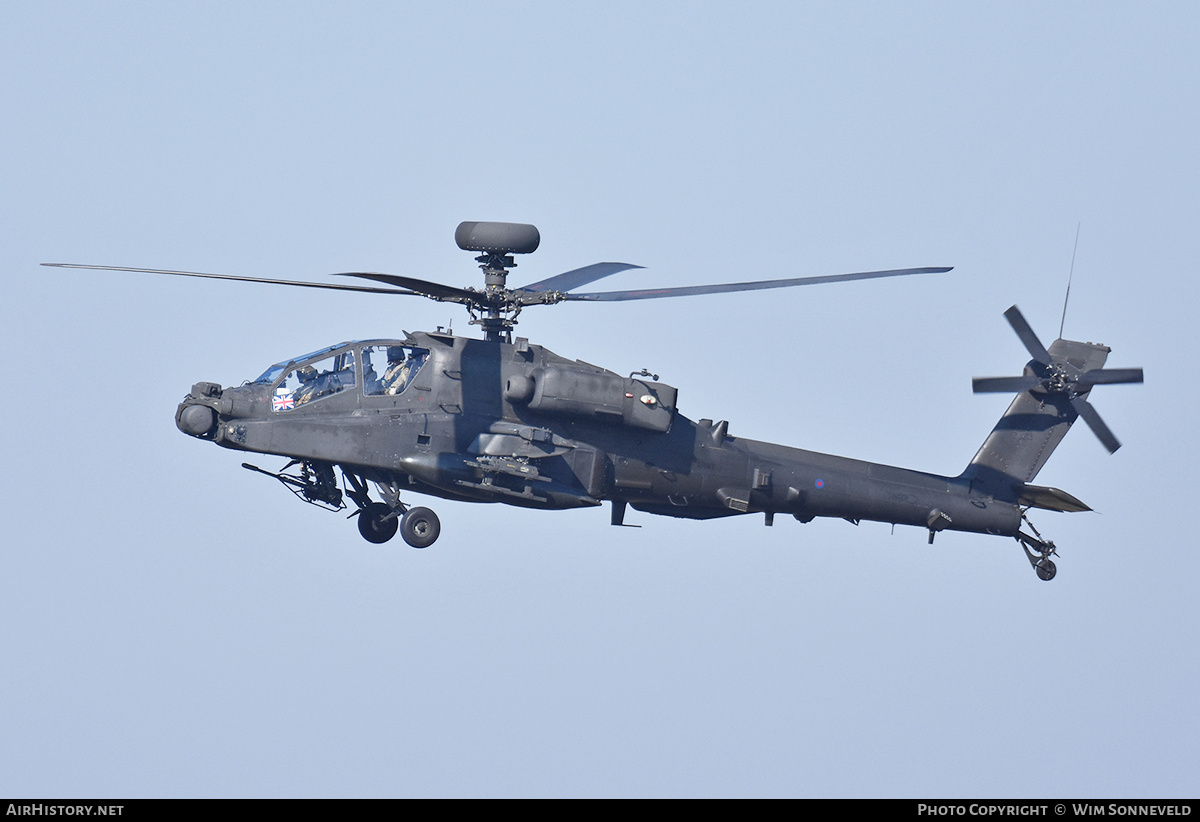 Aircraft Photo of ZJ213 | Boeing AH-64D Apache Longbow | UK - Army | AirHistory.net #833317