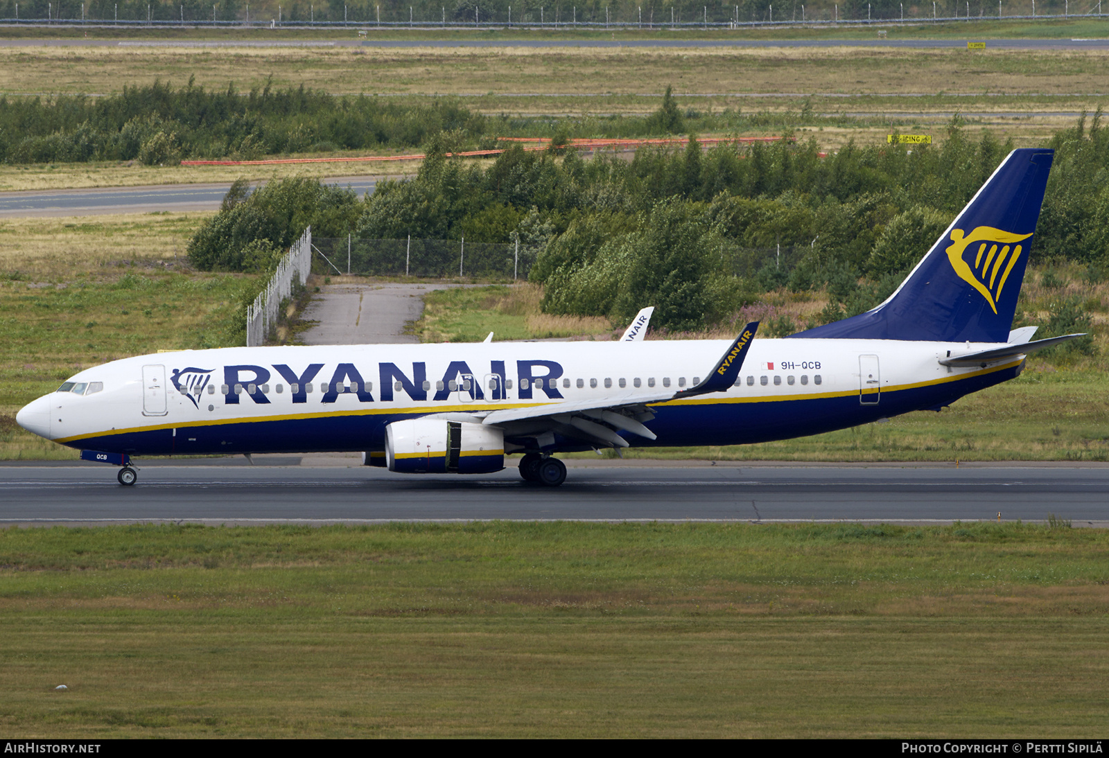 Aircraft Photo of 9H-QCB | Boeing 737-8AS | Ryanair | AirHistory.net #833346
