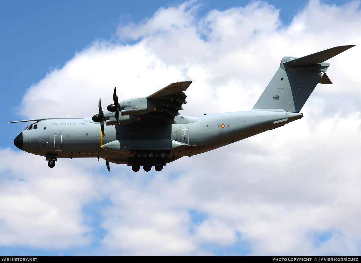 Aircraft Photo of T.23-08 | Airbus A400M Atlas | Spain - Air Force | AirHistory.net #833358