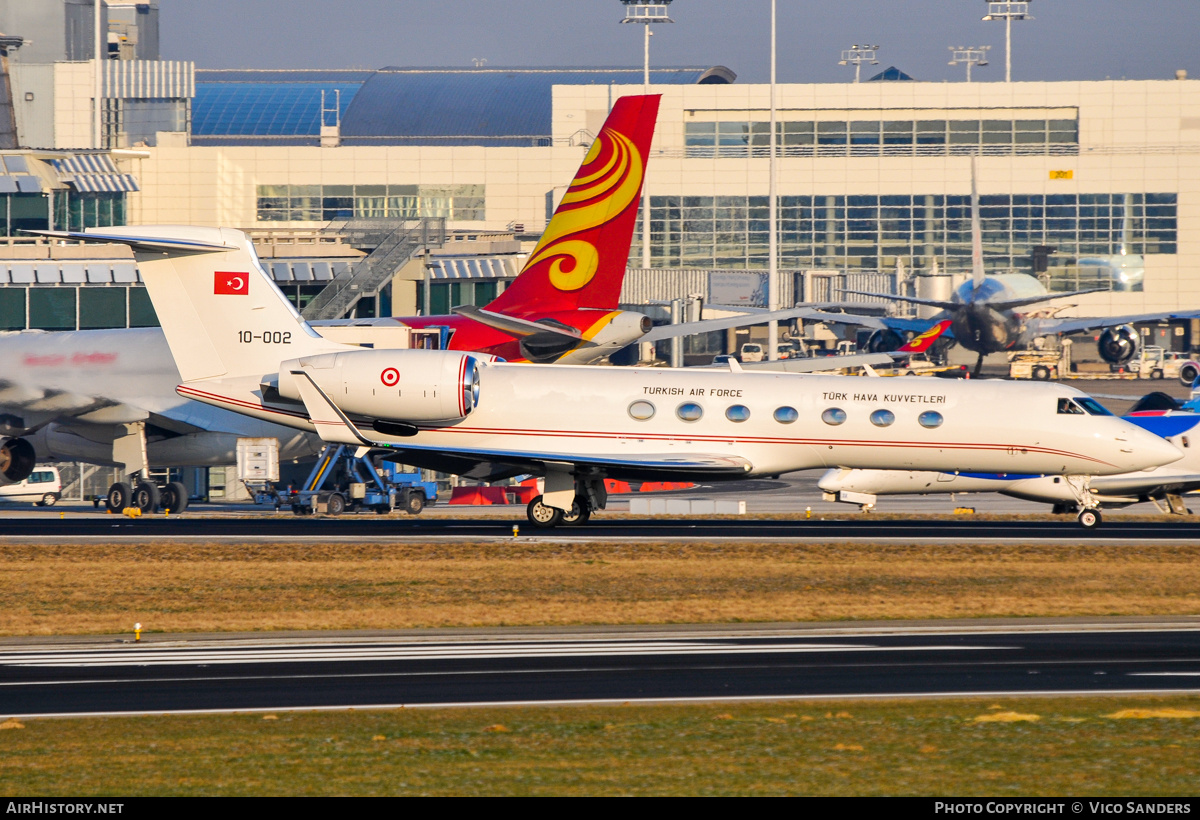 Aircraft Photo of 10-002 | Gulfstream Aerospace G-V-SP Gulfstream G550 | Turkey - Air Force | AirHistory.net #833363