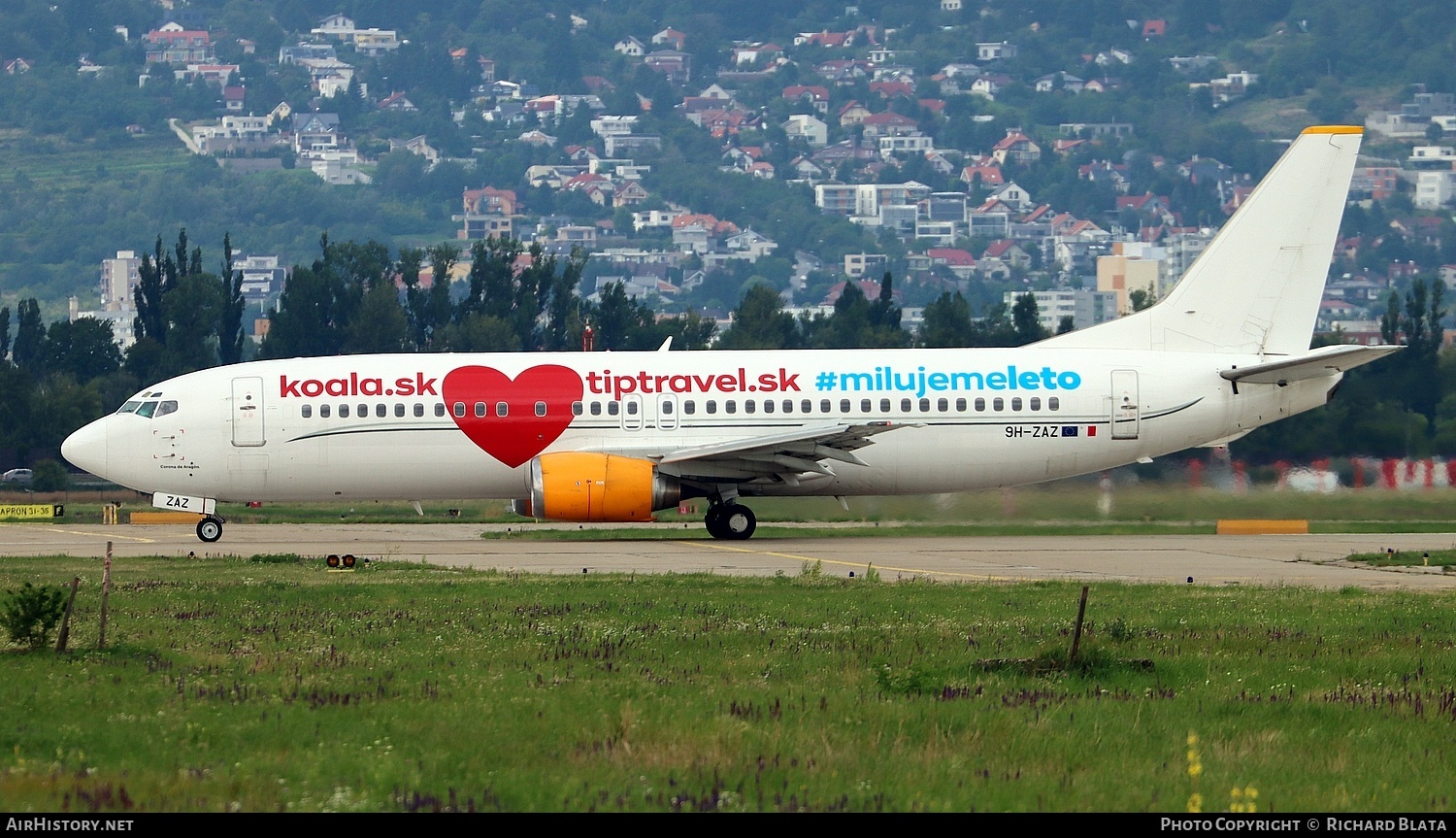 Aircraft Photo of 9H-ZAZ | Boeing 737-436 | AirHistory.net #833364