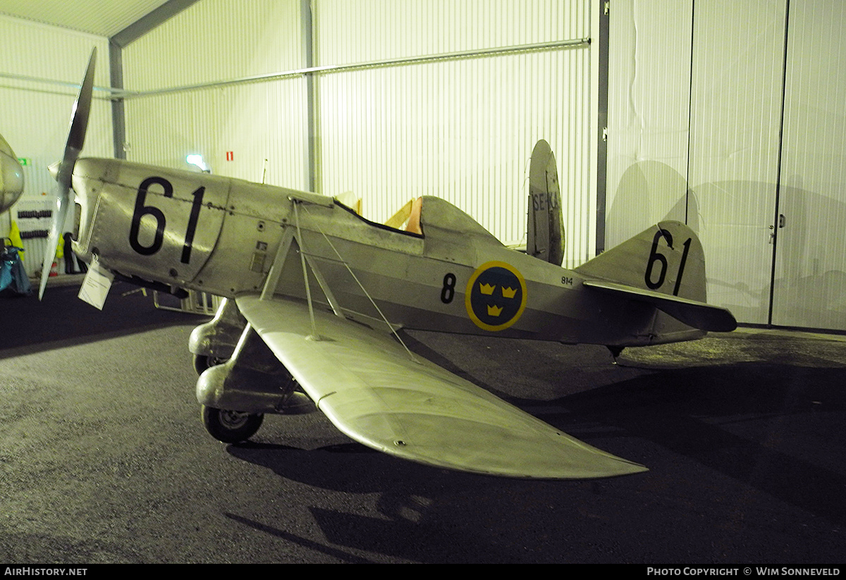 Aircraft Photo of 814 | Sparmann P-1 | Sweden - Air Force | AirHistory.net #833428