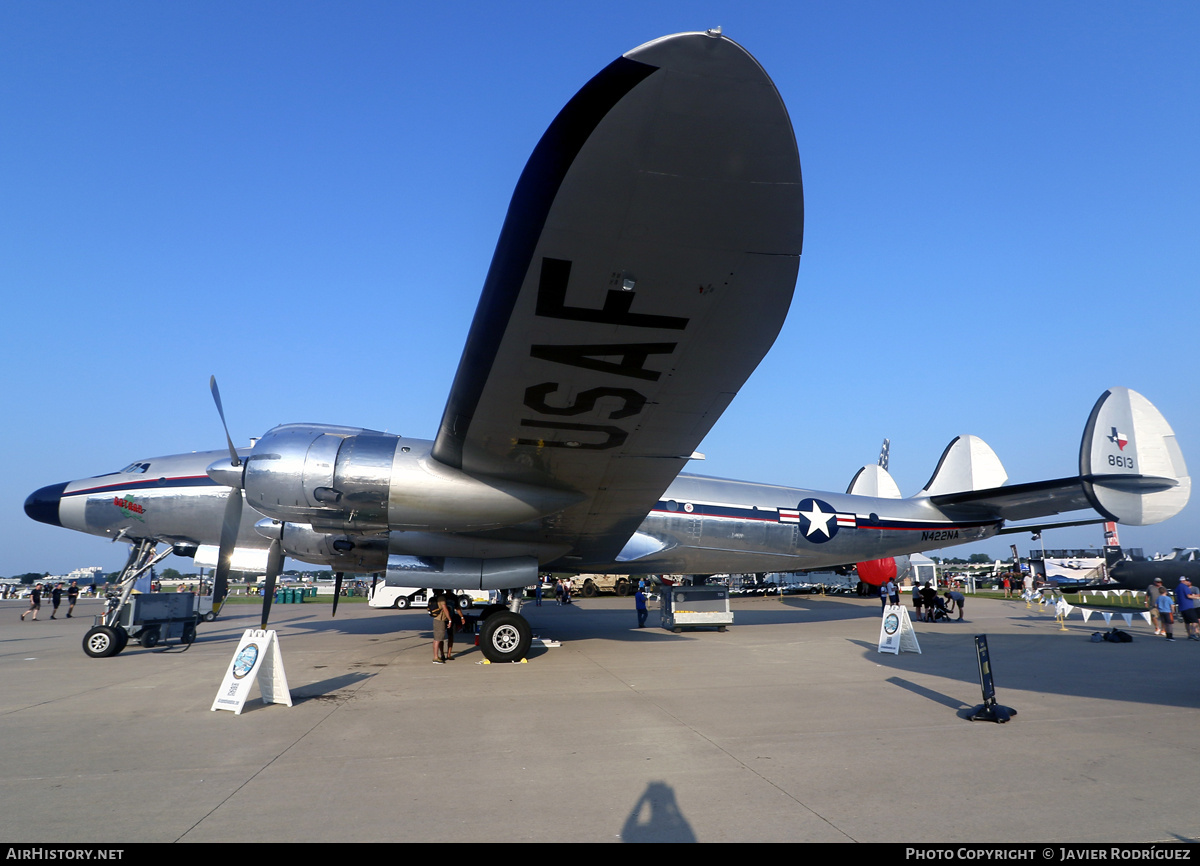 Aircraft Photo of N422NA / 8613 | Lockheed VC-121A Constellation | USA - Air Force | AirHistory.net #833442