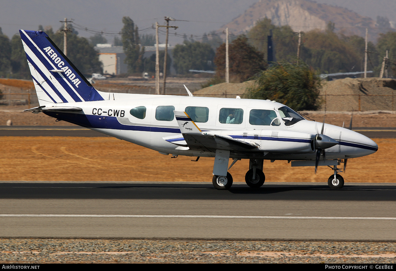 Aircraft Photo of CC-CWB | Piper PA-31-325 Navajo C/R | Aerocardal | AirHistory.net #833454
