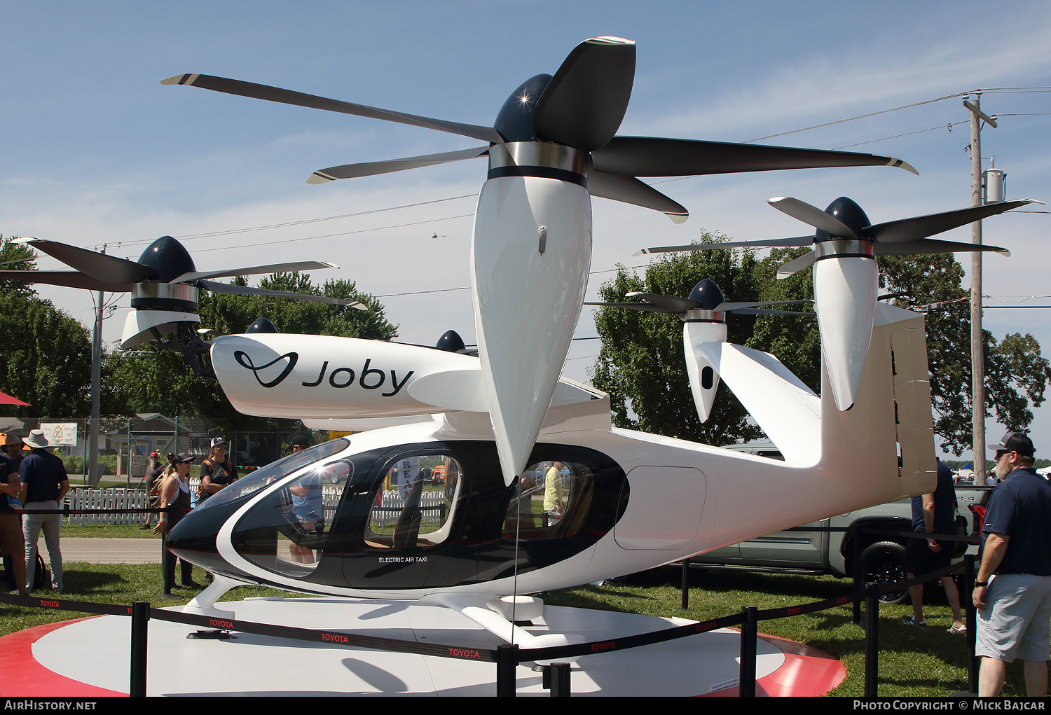Aircraft Photo of No Reg | Joby Aviation Electric Air Taxi (mock up) | AirHistory.net #833477