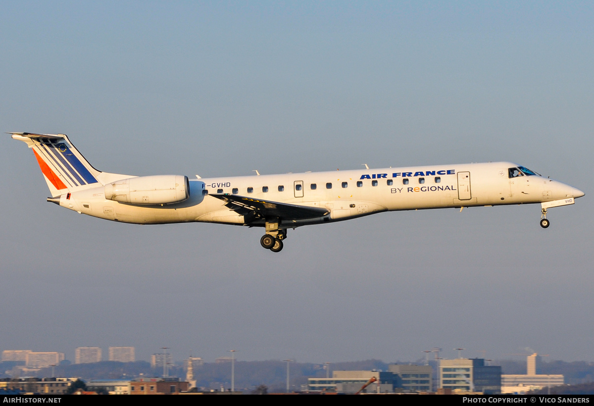 Aircraft Photo of F-GVHD | Embraer ERJ-145MP (EMB-145MP) | Air France | AirHistory.net #833481