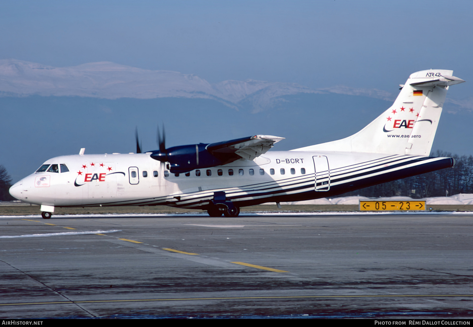Aircraft Photo of D-BCRT | ATR ATR-42-300QC | EAE - European Air Express | AirHistory.net #833488