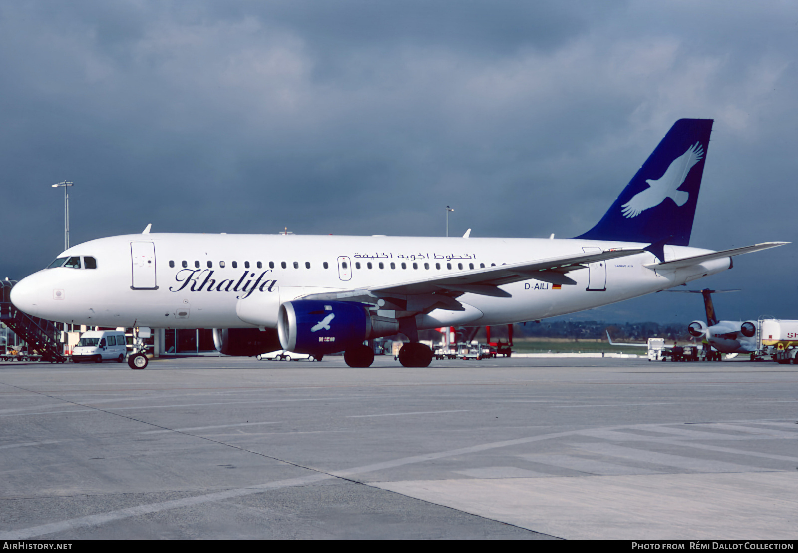 Aircraft Photo of D-AILI | Airbus A319-114 | Khalifa Airways | AirHistory.net #833490